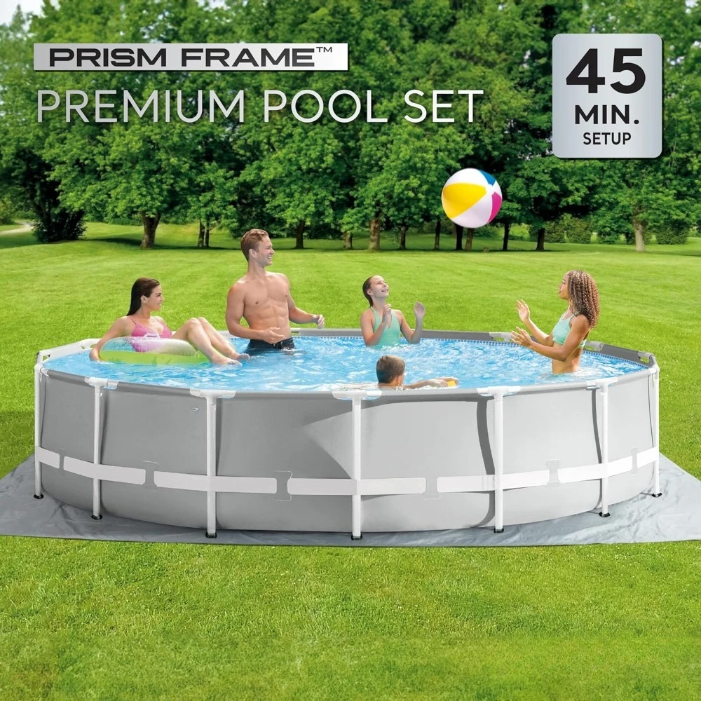 Prism Frame Premium Above Ground Pool Package 6