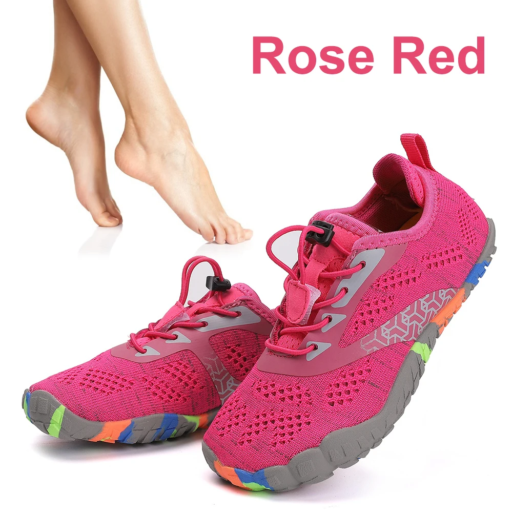 Kids Water Shoes Children Barefoot Shoes Comfortable Trail Running Shoes Breathable Quick Dry Beach Shoes for Water Sports