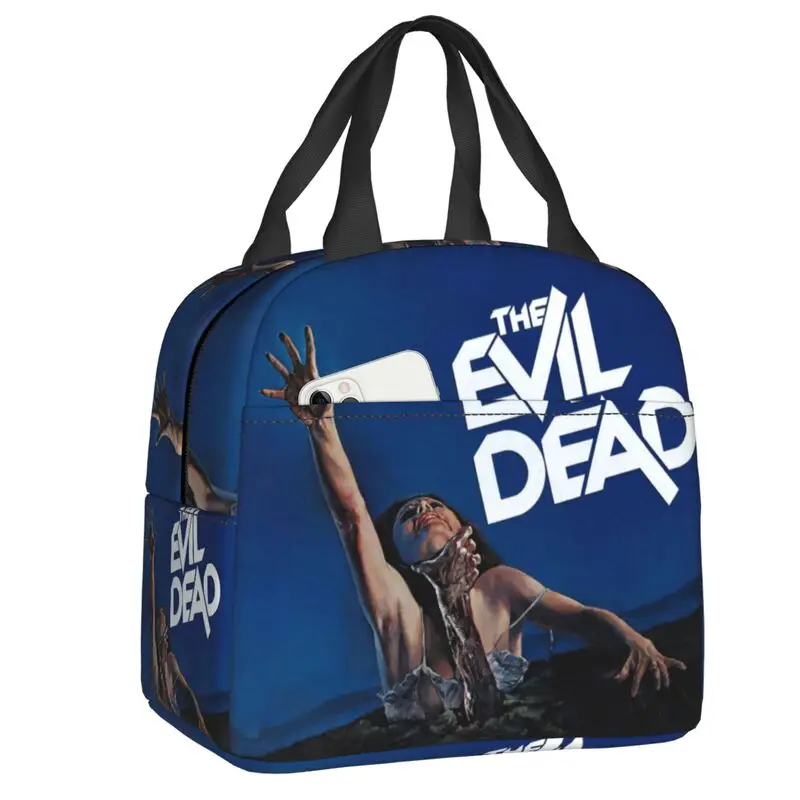 Evil Dead Supernatural Horror Film Insulated Lunch Bags For Women Resuable Thermal Cooler Food Lunch Box Work School Travel