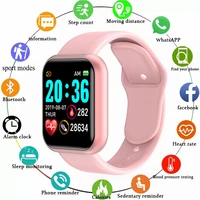 Multifunctional Smart Watch Men Women Bluetooth Connected Phone Music Fitness Sports Bracelet Sleep Monitor Y68 Smartwatch D20 1