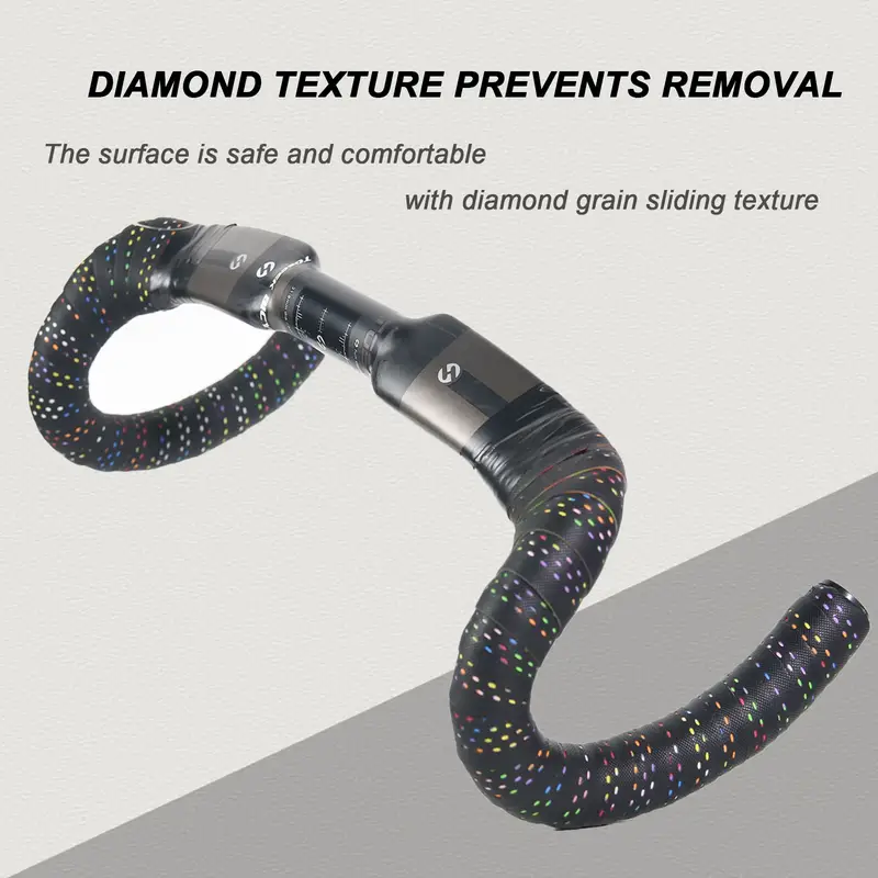 BUCKLOS Road Bike Handlebar Tape Soft PU EVA Gravel Bicycle Bar Tape Anti-Slip Shock Absorption Breath Grip Tape Cycling Parts - Image 5
