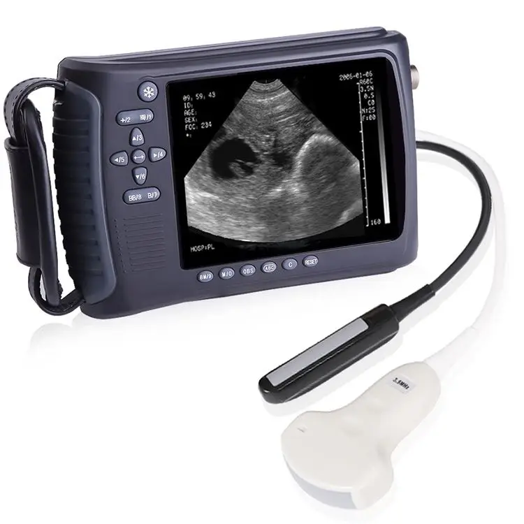 

Animal Equipment Waterproof Portable Light Vet Ultrasound Scanner Veterinary Ultrasound Machine with CE, ISO Approved