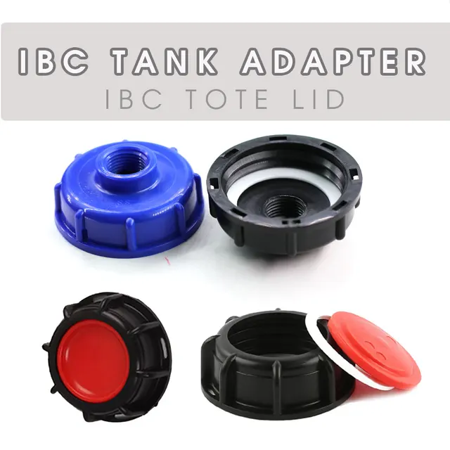 1/2 "3/4" 1 "Női Szál Ibc Tartály Adapter S60 Doarse Szálkupak Az Tote Csaptelepcsatlakozó Kertjekkek Öntözési Szelepéhez - Image 5