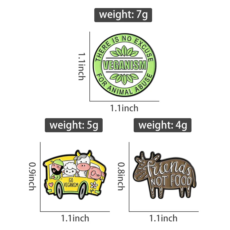 Hobby Collection Emaille-Anstecknadel, Matcha Crafty Pickle Brosche, Vegetarismus-Abzeichen, vom Lesen inspirierter Schmuck, Geschenk für Freunde – Detail 3
