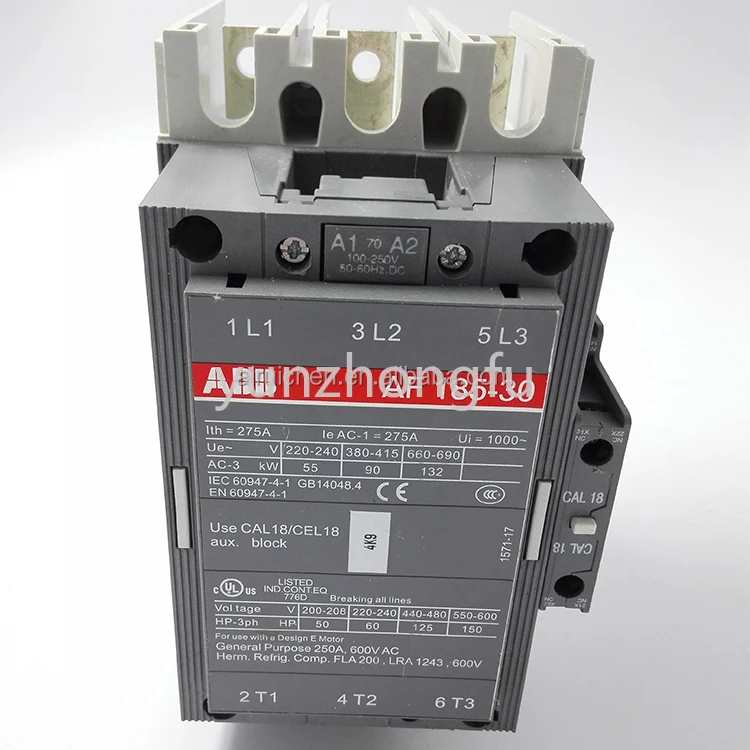 

ABB-новые промышленные элементы управления AF185-30-11 AC контактор