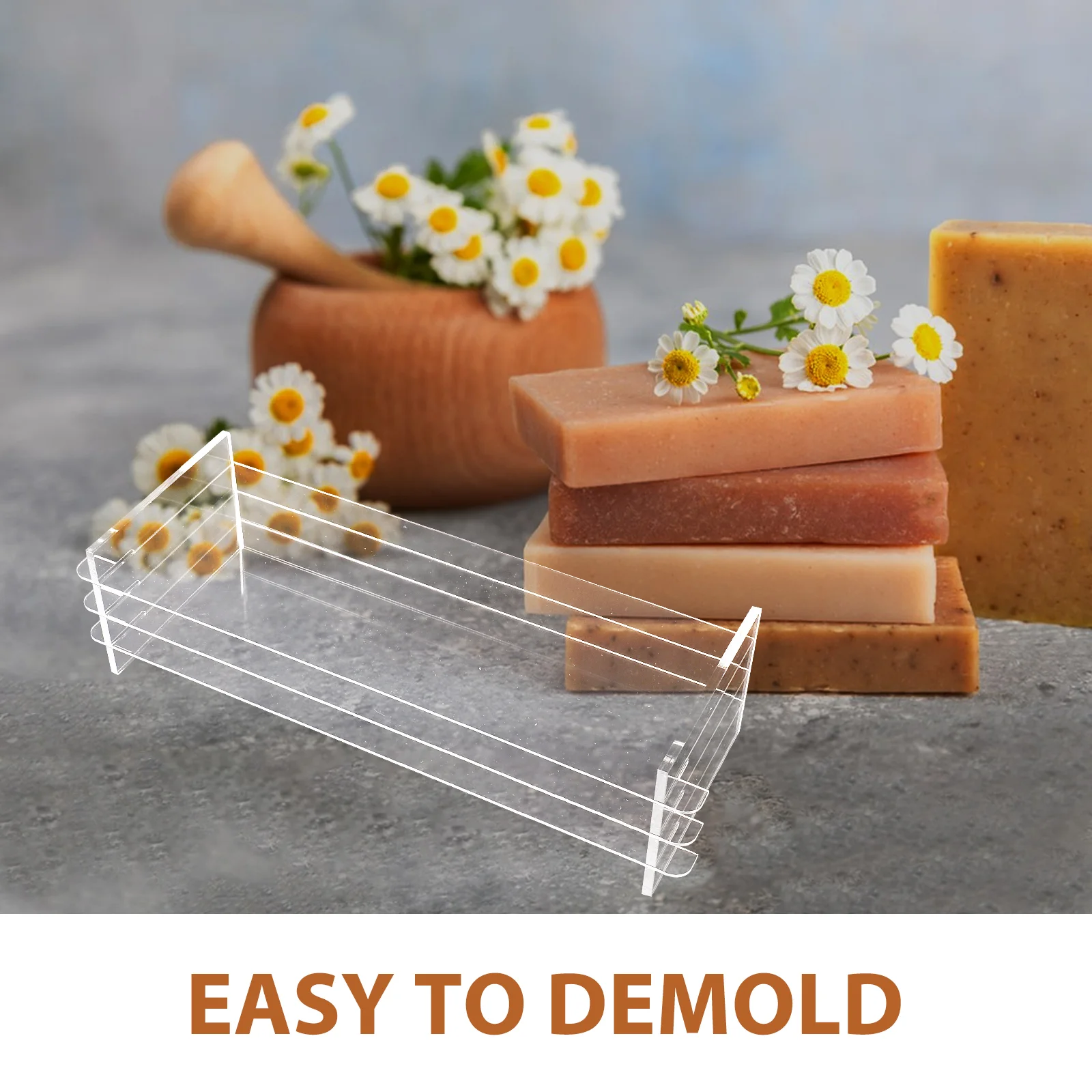 Divider Plate Craft Tool Rectangle Silicone Soap Making Inner Board Mold Inner Part Multi Use Handmade Soap Making Mold