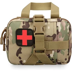 Enhanced Rip-Away Tactical EMT First Aid Pouch (Camouflage)