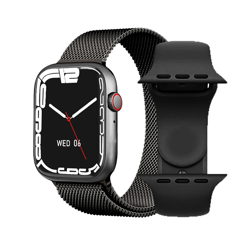 New NFC Smartwatch Men Women Smart Watch 2022 wireless charger Bluetooth Call Custom Dial better than for Apple Watch Siri voice 