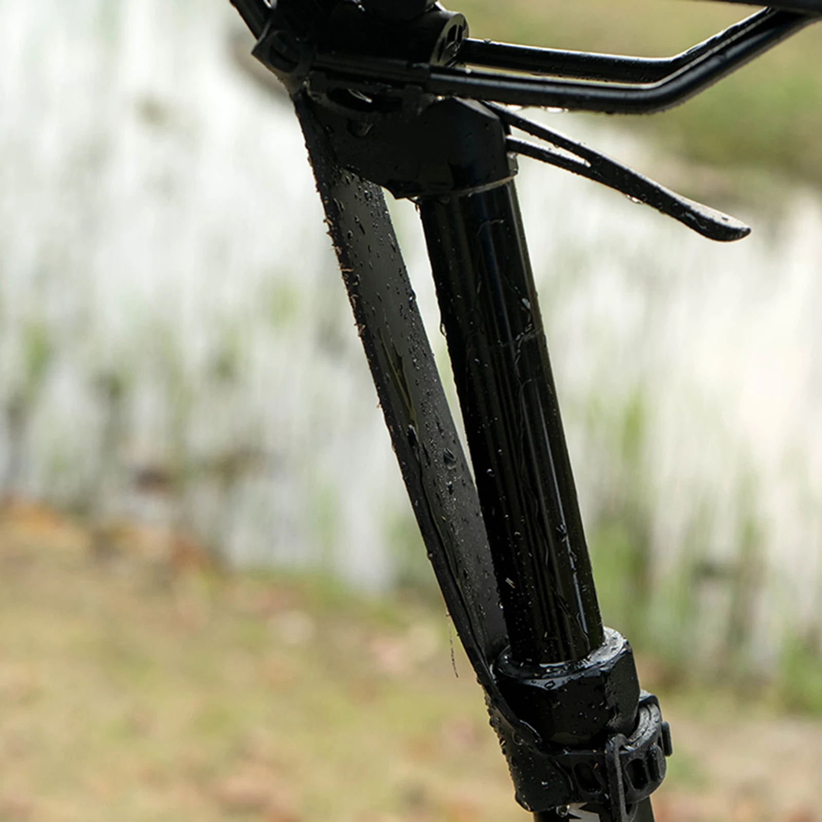 Tube Protector Adjustable Bicycle Dropper Seatpost Protector Easy To Install Bicycle Seat Tube Mudguard for Cycling