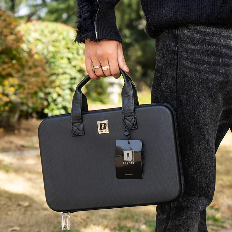 Bropro Saxophon Mundstück Tasche Aufbewahrungsbox für Alto Tenor Klarinette Trompete Mundstück Zubehör Tasche – Detail 13