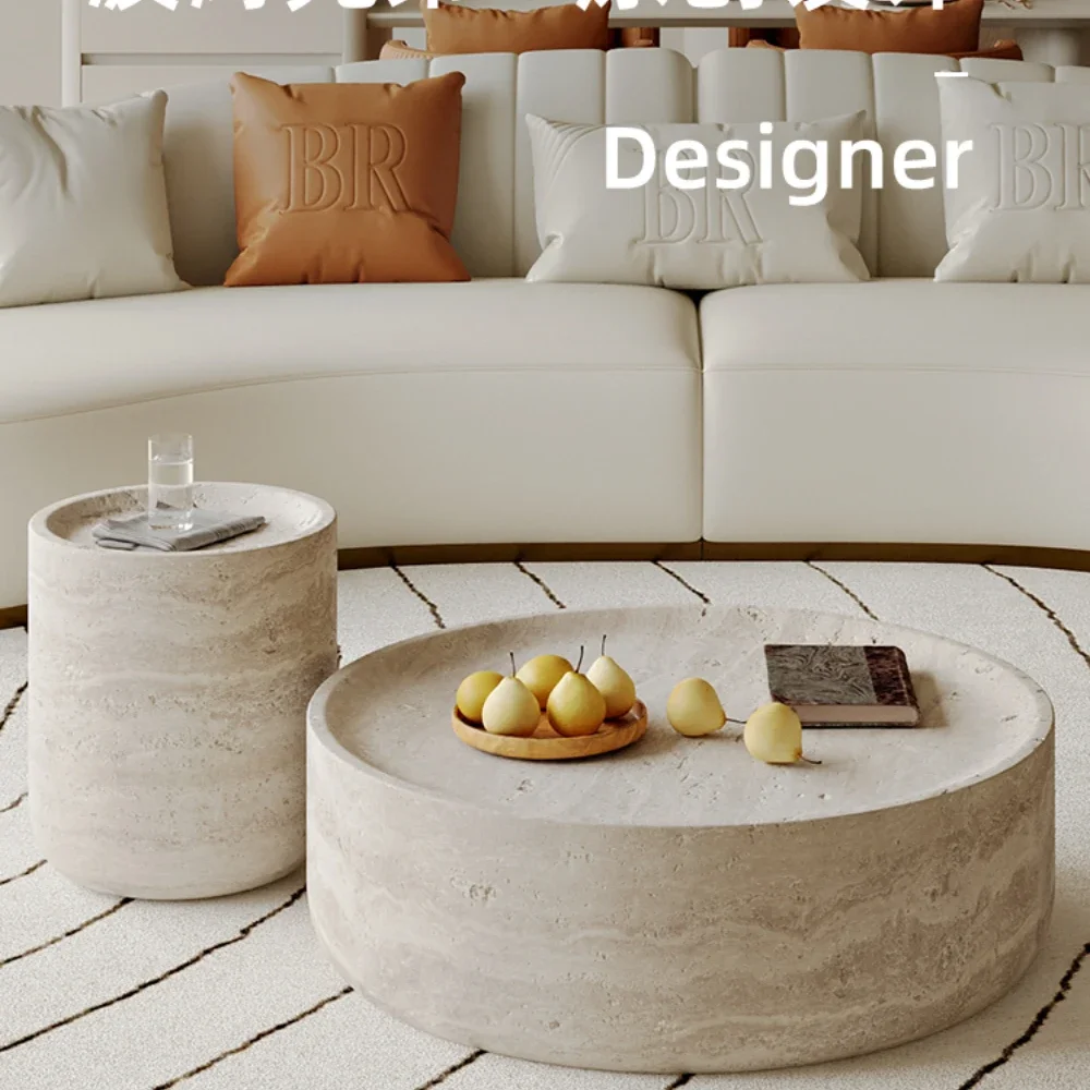 

Retro Coffee Table round Tea Table Size Combination