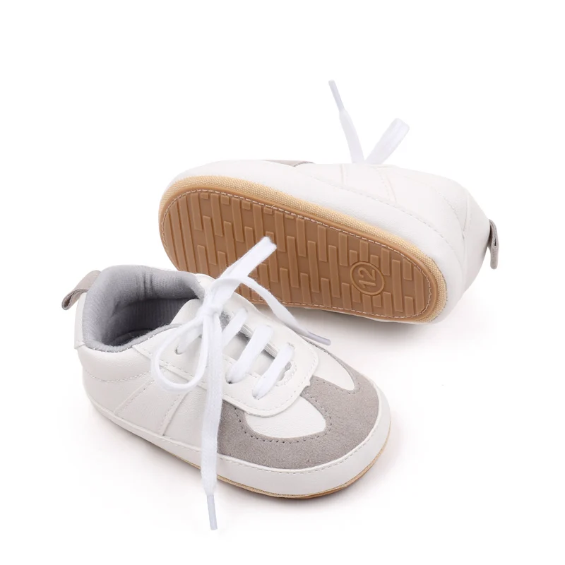 Baby Shoes Soft PU TPR Sole Anti-slip Toddler Prewalking Sneaker Outdoor Sport Shoe Spring and Autumn Style 2024 Fashion BJZ3215 6