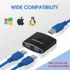 MZX Two-Way USB 3.0 Switch KM Switcher Selector 2 in 1 Out KVM A  Hub Hosts Computer Laptop PC Accessories Share Printer Sharing 5