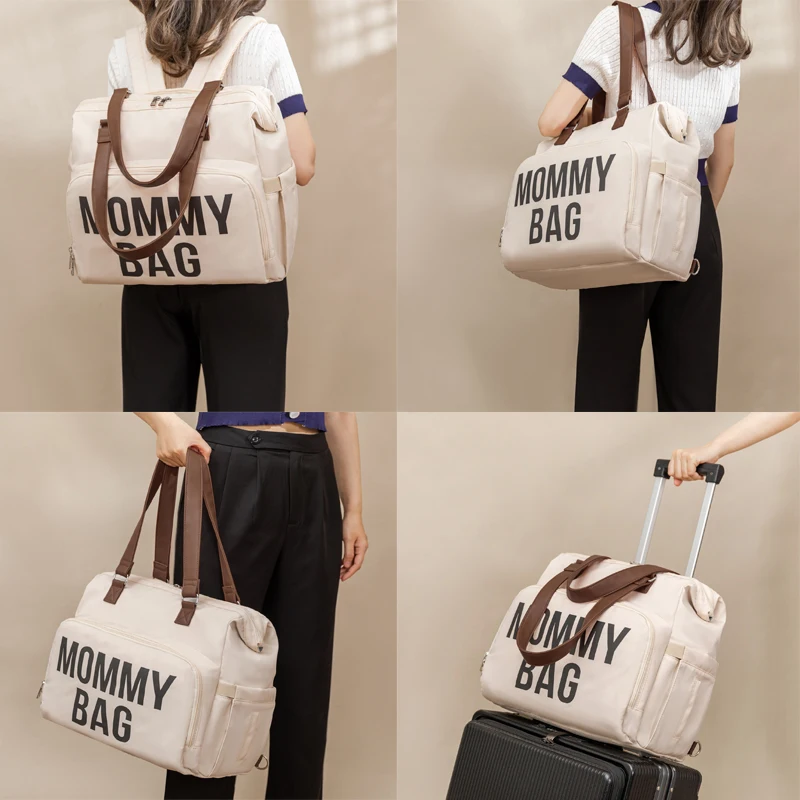 PANGDUBE 3pcs/set Mom Bag Large Capacity Diaper Bag Handbag Backpack for Father Baby Nappy Bag Maternity Bags Dad Backpack_voghion.com