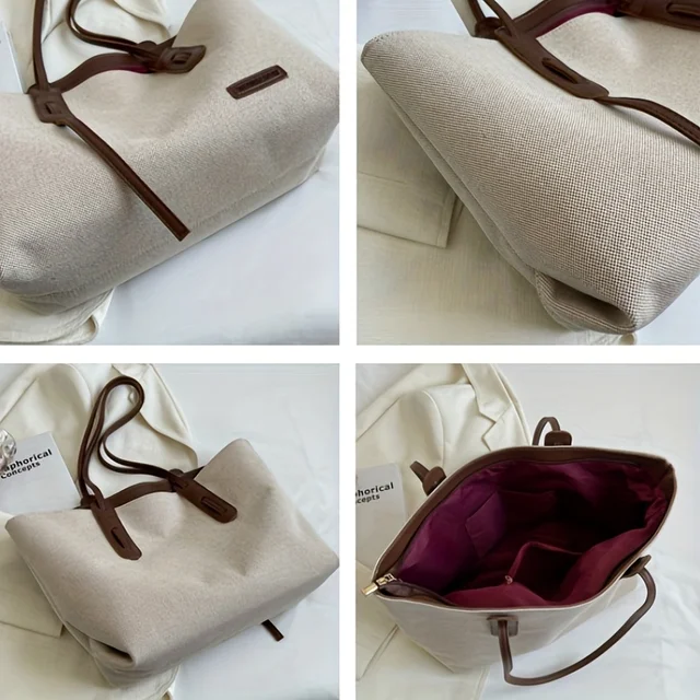 Women's casual large capacity shoulder bag - Image 5