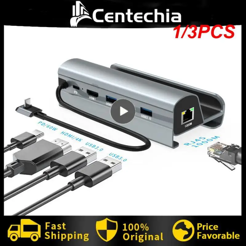 

1/3 шт., док-станция с разъемом USB Type-C