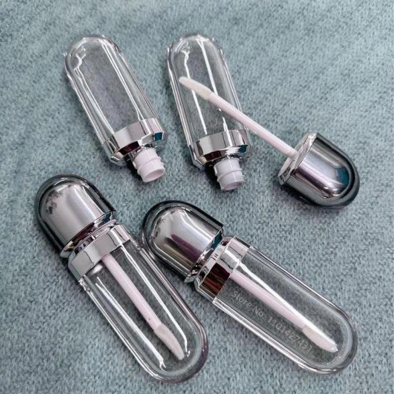 

8ml Lipstick Gloss Tube Transparent Refillable Bottle Empty Clear Makeup Lip Paint Oil Tools Balm Box Reusable DIY Containers