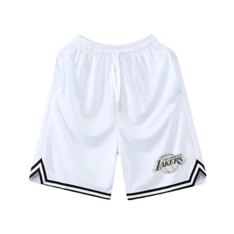 Summer Thin American Basketball Shorts Quick Dry Loose Fitness Training Running Five-Quarter Pants Lightweight Comfortable