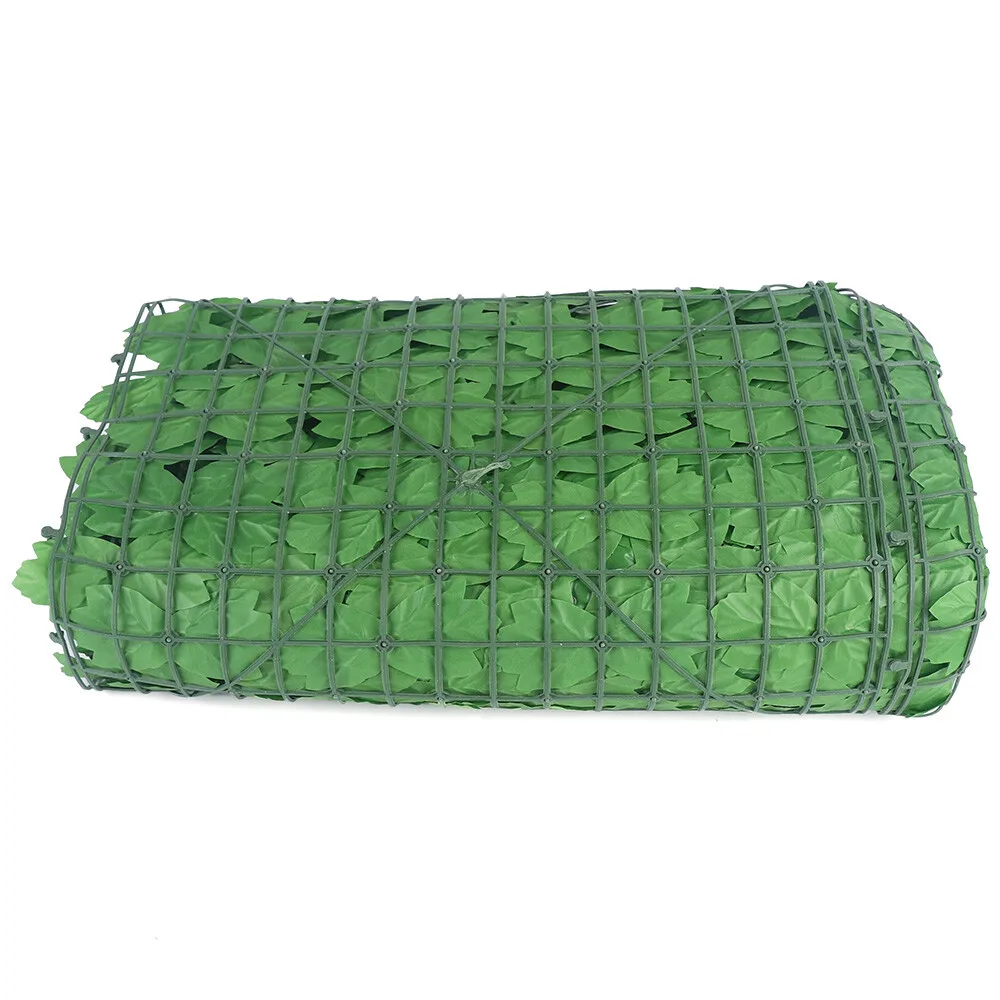Brise-vue artificiel feuilles d’érable 3 × 1 m – vert