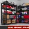 Garage Shelving 2000LBS Heavy Duty Storage Shelves Adjustable 5 Tier Metal Shelves for Storage , 32"W x 16.5"D x 63"H 6