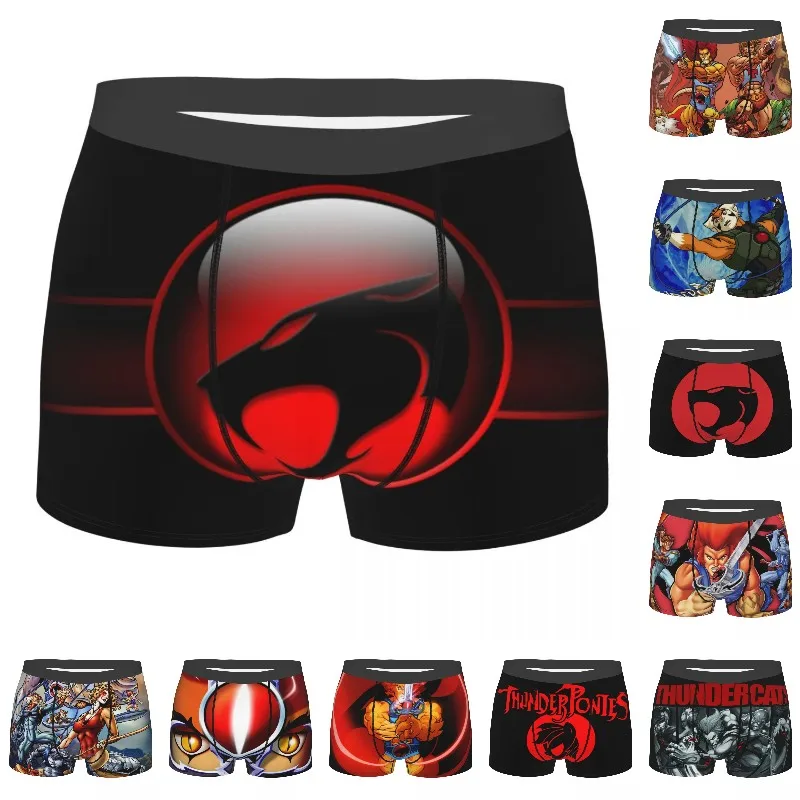 

ThunderCats Logo Boxer Shorts Men 3D Print Male Soft Underwear Panties Briefs