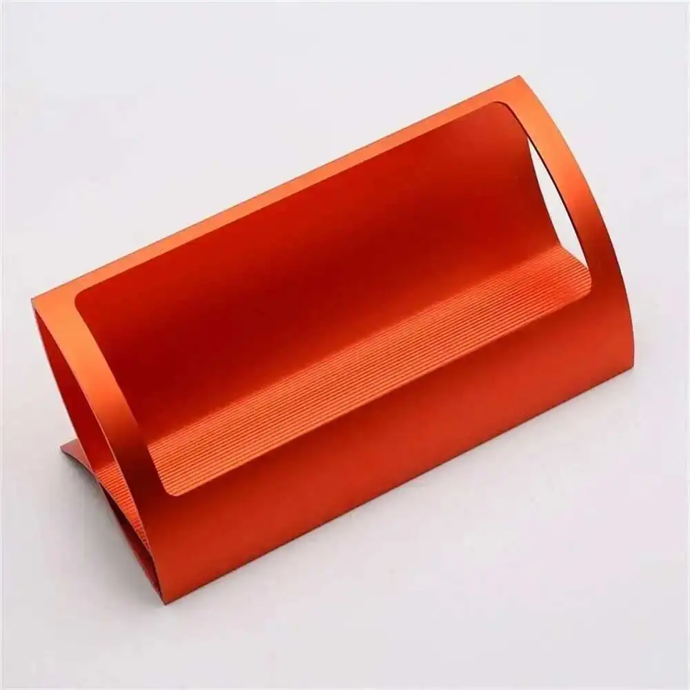 Metal Id Name Cards Holder Display Stand Office Desk Business Card Holder Organizer Storage Box