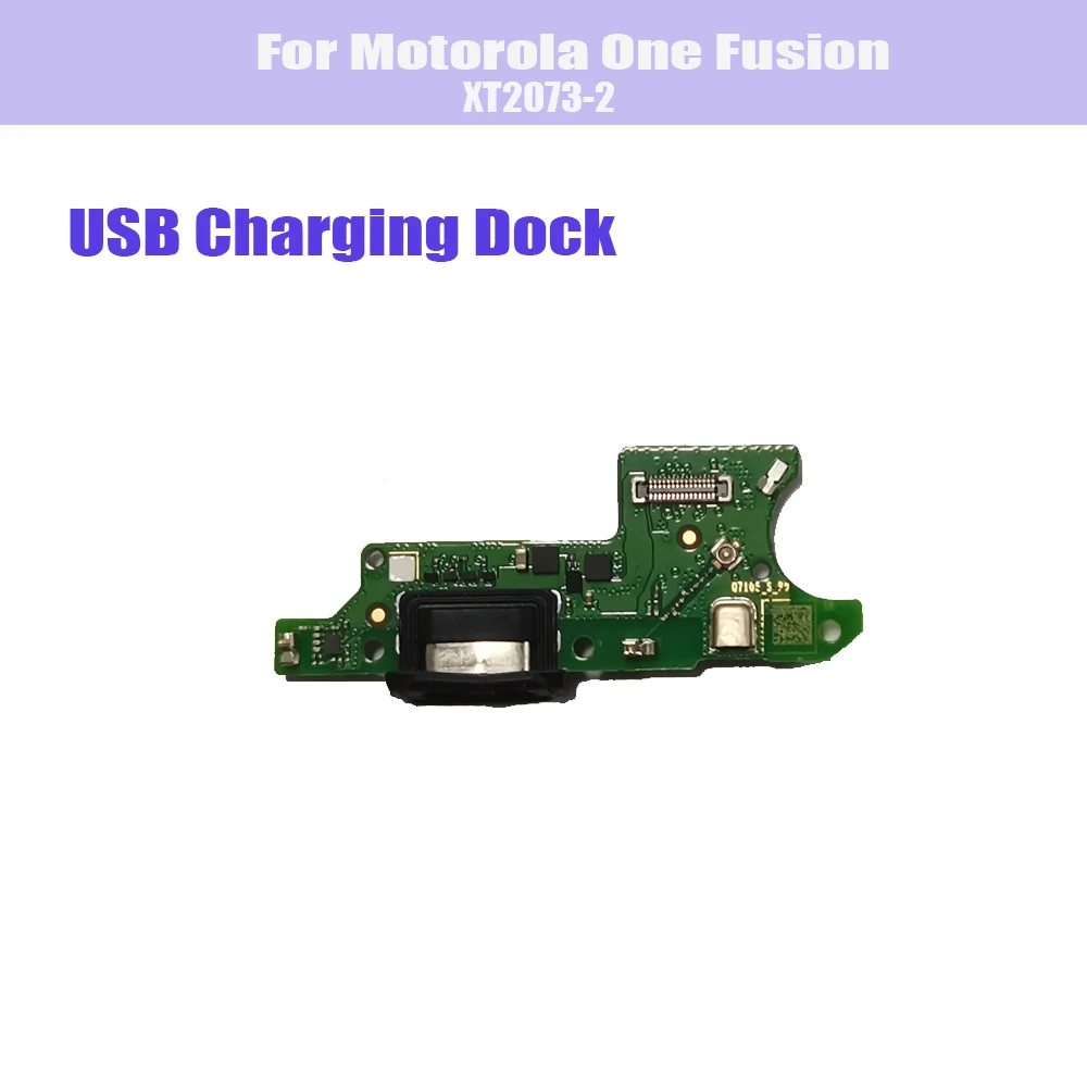 USB 전원 충전 보드 커넥터, 플러그 포트 독, 프레임이 있는 메인보드 플렉스 케이블, Moto One 퓨전 XT2073-2