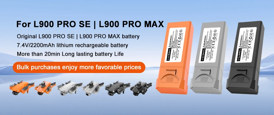 Description Picture 2 of itemL900 PRO SE Drone 4K Professional GPS 5G WIFI Brushless Motor Dual Camera Dron Fodable RC Quadcopter FPV Helicopter L900 SE MAX