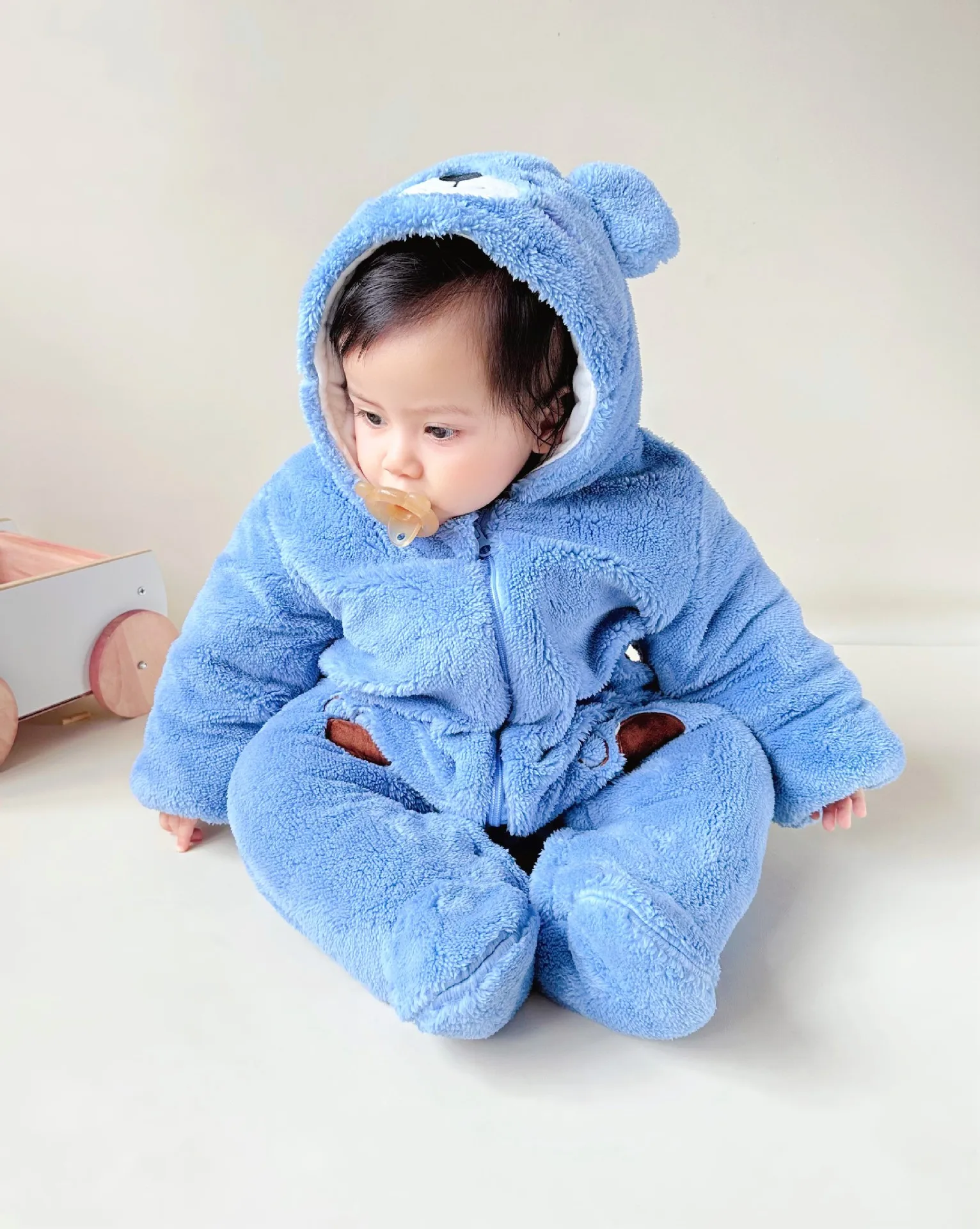 Newborn Baby Boy /girl Infant Snowsuit Footed Fleece Romper Toddler Winter  0 -12 Month - Online shopping in Nepal, Nepal online shopping, Send gifts,  Farlin product, Wall decor canvas, dolls, buy gadgets,