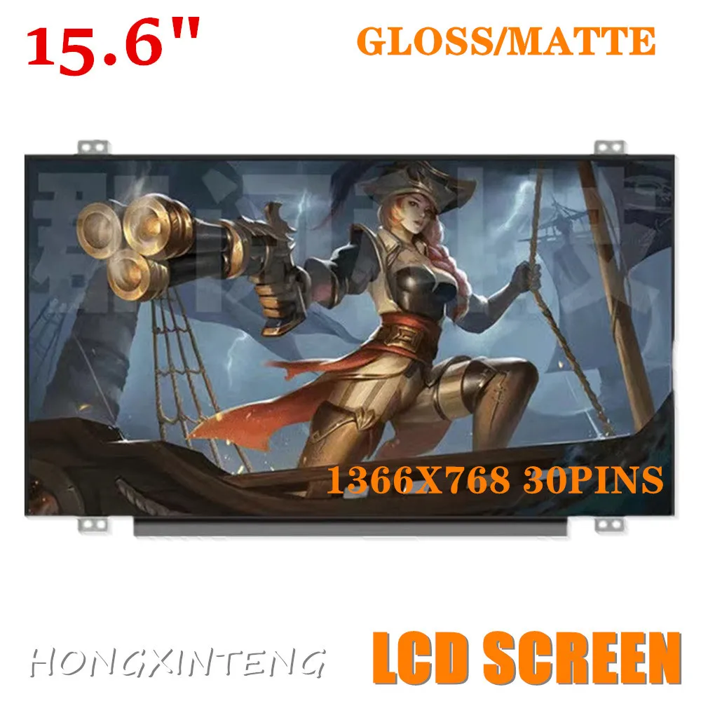 Pinos Tela Lcd Nt156whm-n32 Fit Ltn156at37 Ltn156at39 B156xw04 V.7 V.8 Nt156whm-n42 N32 N156bga-ea2 Texto ok Grau a 156 30 - Imagem 2