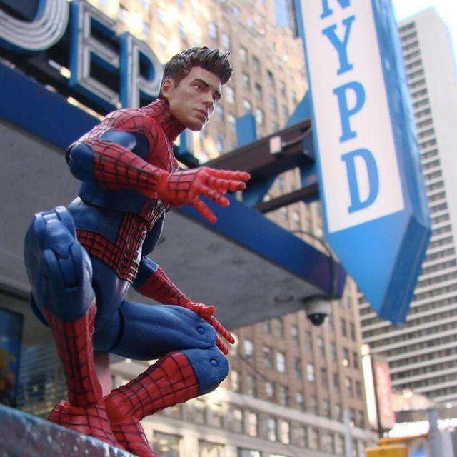Disney Spider Man No Way Home Action Figure 16cm Peter Parker Spiderman 3 Movable statue Model Toys Collection Gifts 3