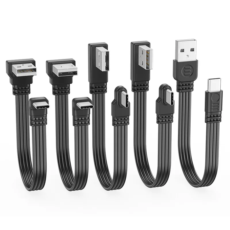 รูปสินค้า สายชาร์จ USB Type-C ยืดหยุ่น 10-100 ซม. งอ 90 องศา ใช้งานได้หลากหลาย
