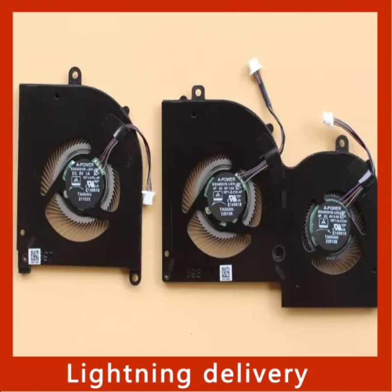 Ventola Di Raffreddamento Gpu Cpu Per Laptop Bs5405Hs-U4W Bs4505Hs-U5C Per Msi Creator Z16 Ms-1571 1571