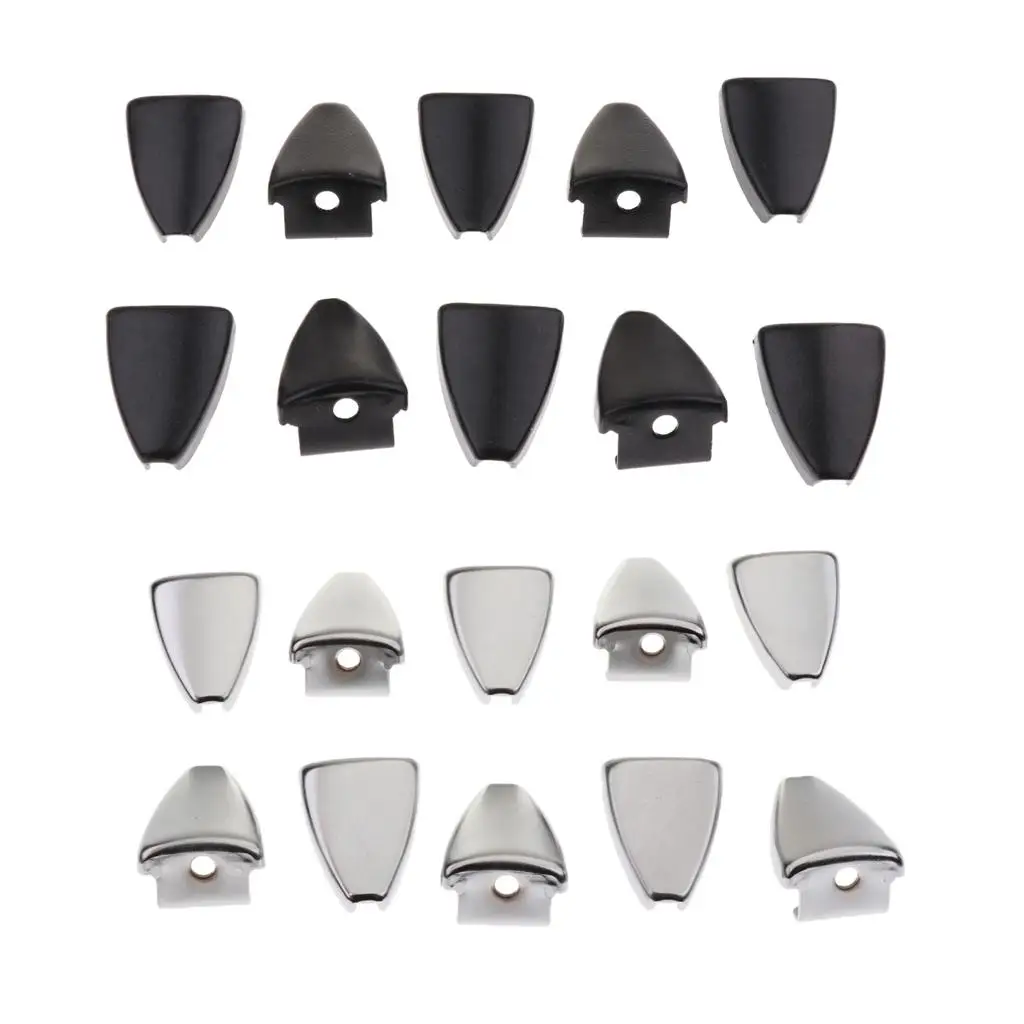 10 Pieces Iron Triangle Shape Drum Claw Hook for Bass Snare Drum Parts Accessories for Bass Snare Drums
