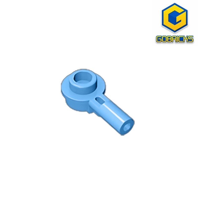 Gobricks DIY Ziegel Bar 1L mit 1x1 Runde Platte mit Hohl Stud Kompatibel mit 32828 Montiert Bausteine technische