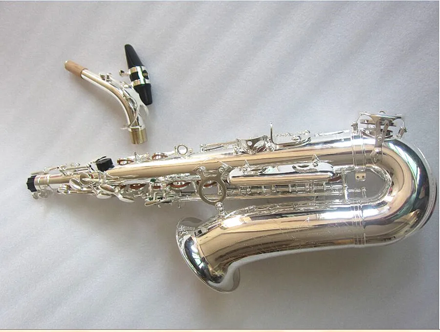 New Eb Alto Saxophone Jupiter JAS-700Q Silvering Brass Sax Body E-Flat Music Instruments Sax