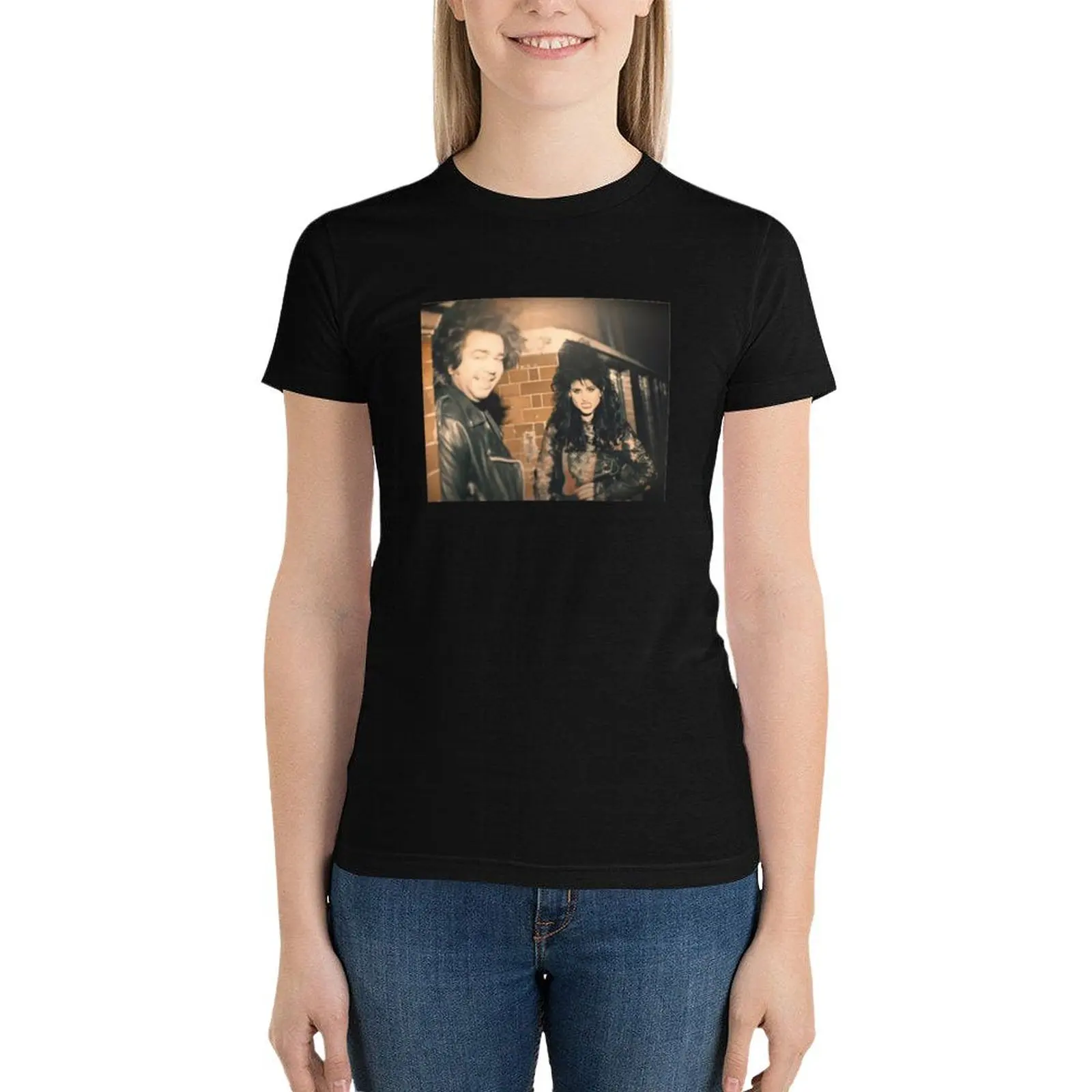 What we do in the Shadows- 80's Laszlo and Nadja T-Shirt aesthetic clothes graphics Women t shirt