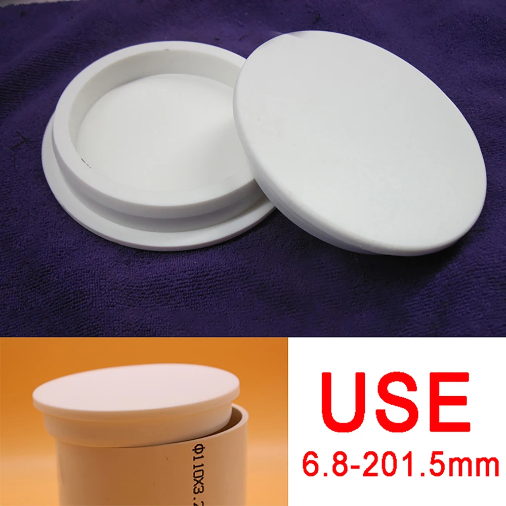 

Hole Plugs Silicone Rubber Blanking Masking Finishing Inserts, WHITE A=6.8mm~201.5mm optional, Hole Caps Bungs T-type Stopper