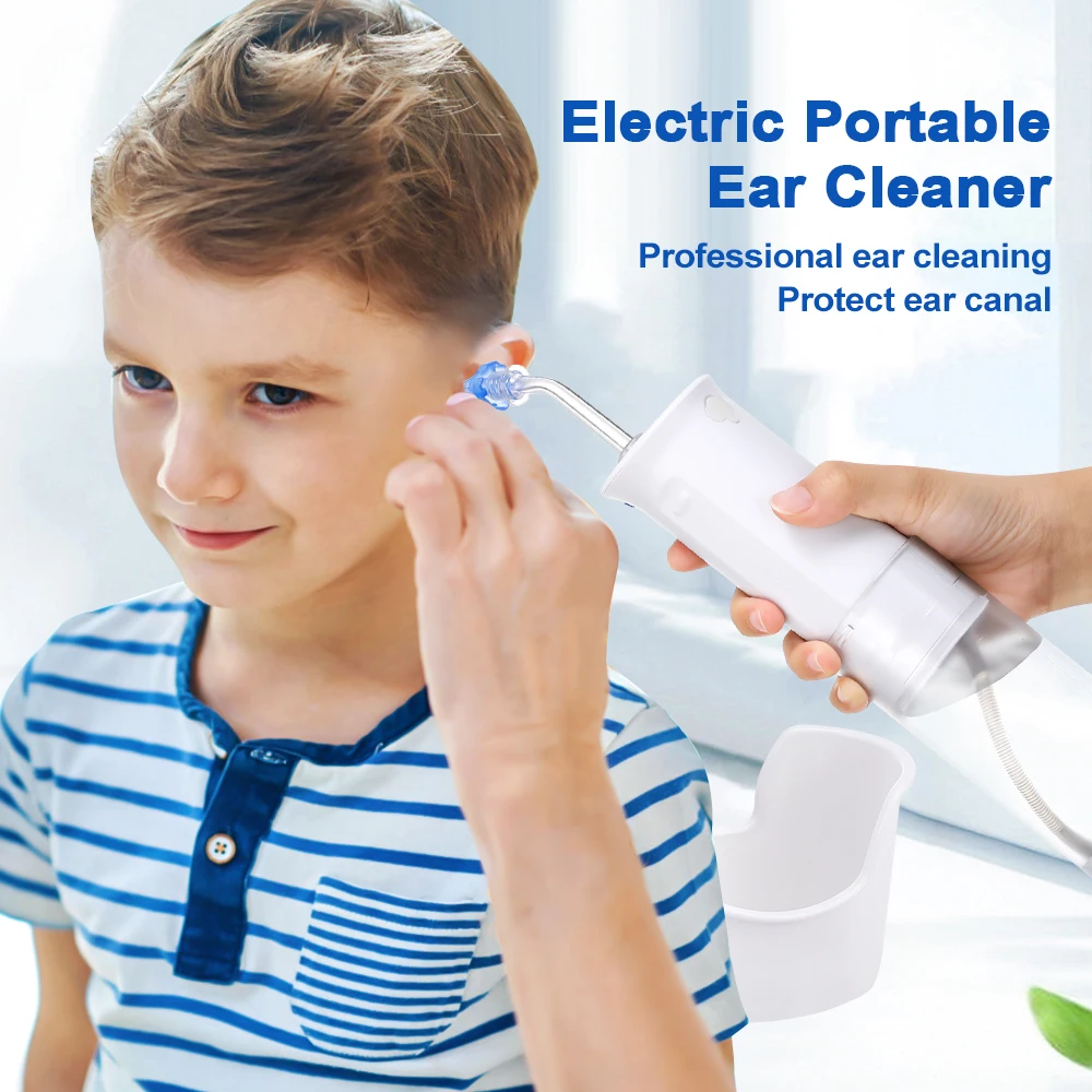 Electric Ear Cleaner Soft Spray Safe Effective Automatic Water Wash Remover Earwax Ear Cleaning Machine For Adults Child 4