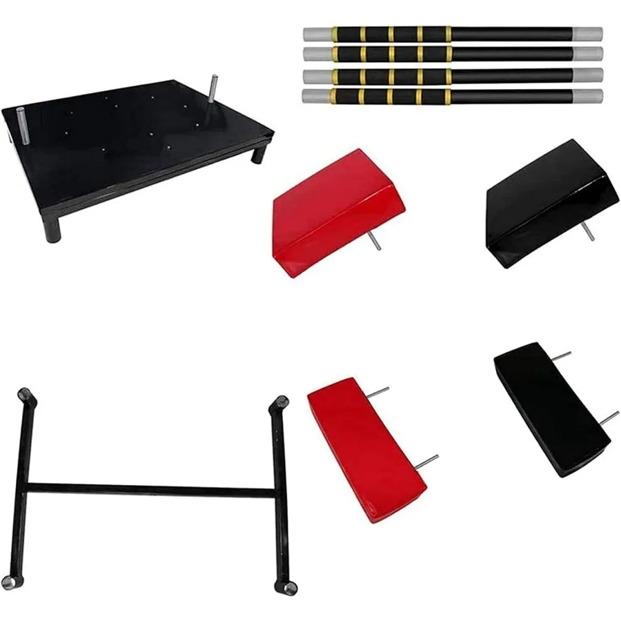 Master Arm Wrestling Equipment Table, Advanced Scratch-Resistant Leather Elbow Pad, Thick EVA Foam Material Arm Wrestling Muscle