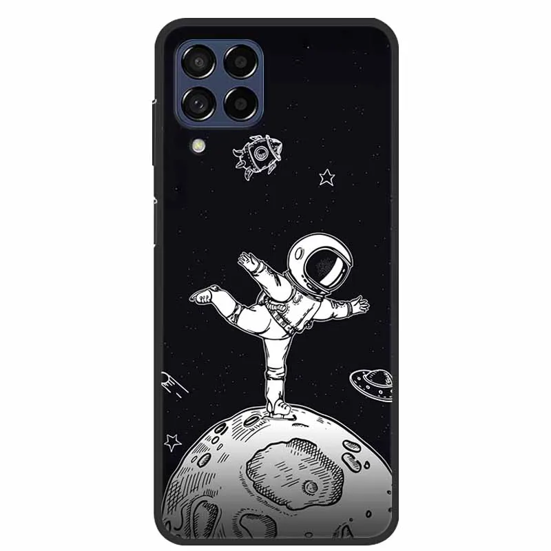 Astronaut Soft Silicone Protective Case – Stylish Cover