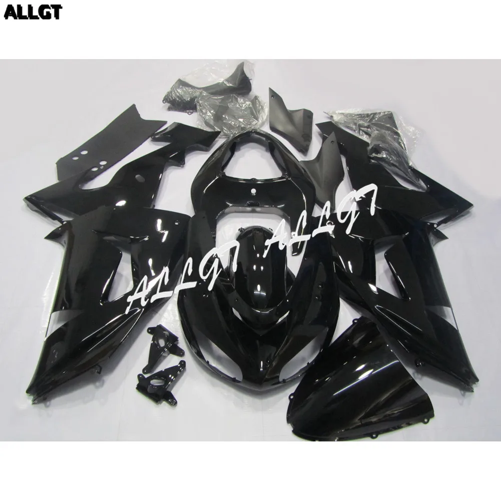 

Glossy Black Fairing Kit BodyWork for KAWASAKI NINJA ZX-10R 2006-2007 Molded ABS