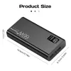 20000mAh Power Bank 66W Super Fast Charging For 20W  Built-in 4 Cables Portable Digital Powerbank External Battery 6