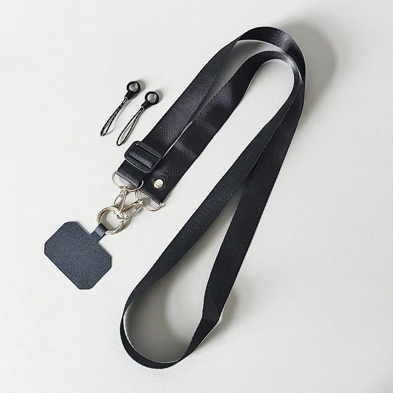 Adjustable Crossbody Cell Phone Strap and Anti-Lost Lanyard Necklace with Camera Hanging Rope