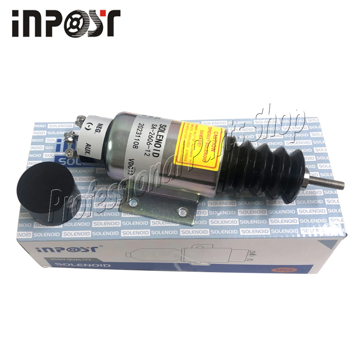 

12V SA-2606-A 2001-12E2U1B2A Fuel Shut off Stop Solenoid SA-2606-12 For Mitsubishi Engine