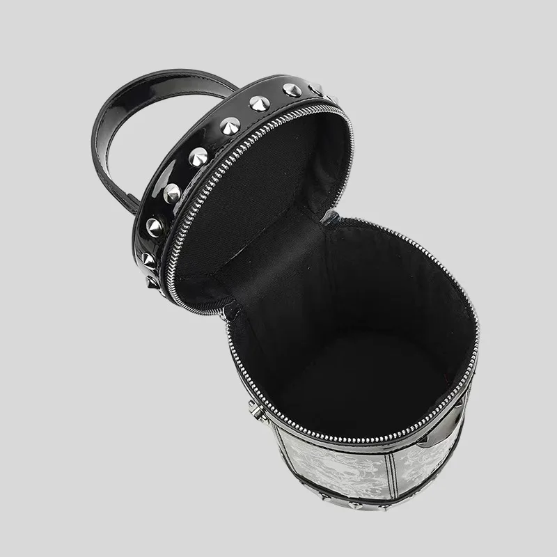 Steam Punk Industrial Retro Style Women's Crossbody Bag Medieval Coin Purse Versatile Medium Size Shoulder Bag with Phone Pocket