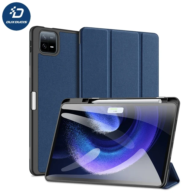 Für xiaomi mi pad 6 pro fall dux ducis magnetisch dreifach smart 
