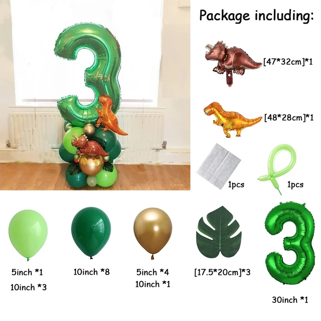 Ballon dinosaure anniversaire