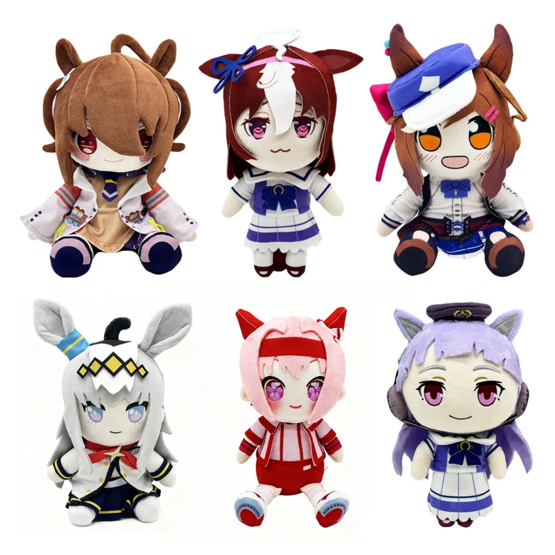 Kawaii Uma Musume Plüschtiere Pretty Derby Anime-Charakter Agnes Tachyon Oguri Cap Matikanetannhauser Plüschfigur Weihnachts- und Geburtstagsgeschenk
