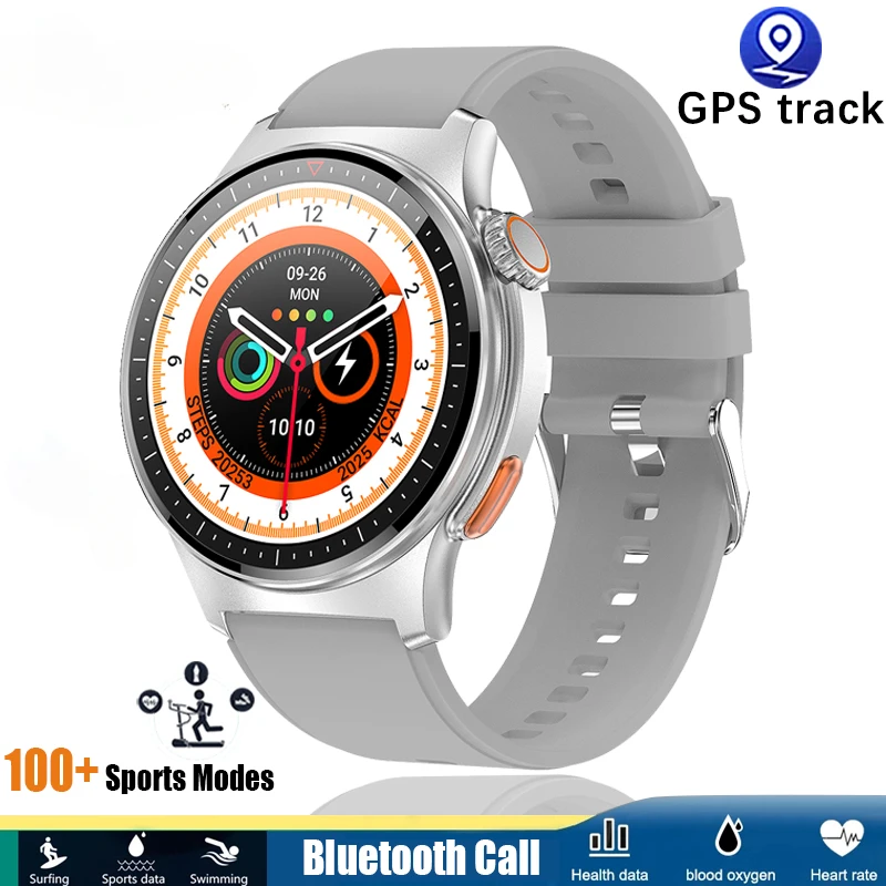 

Смарт-часы с GPS-трекером, ЭКГ, ФПГ